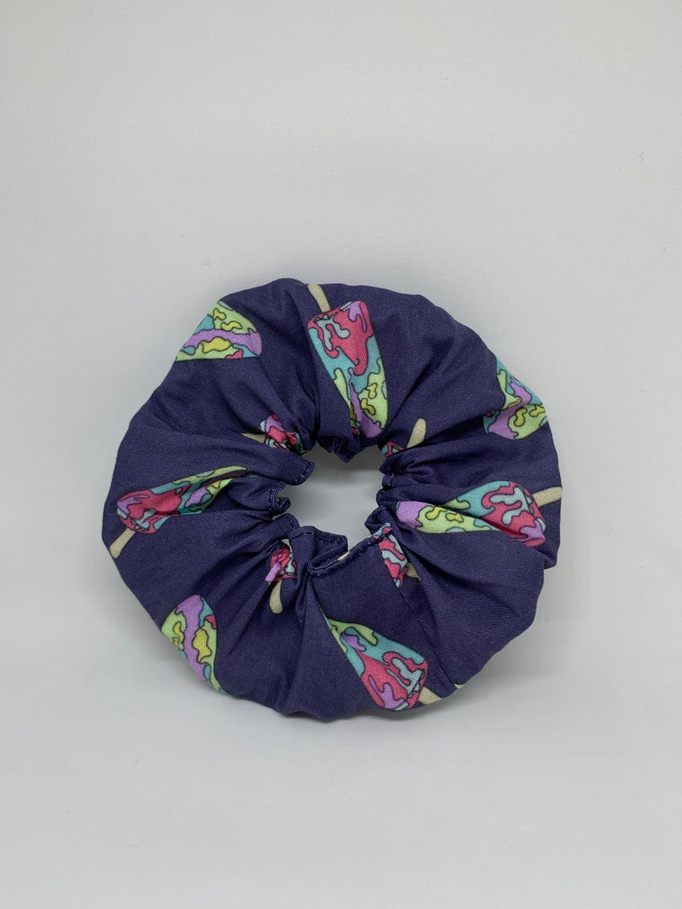 Rainbow Paddle Pop Scrunchie - Quirky - 90s Fashion Scrunchie