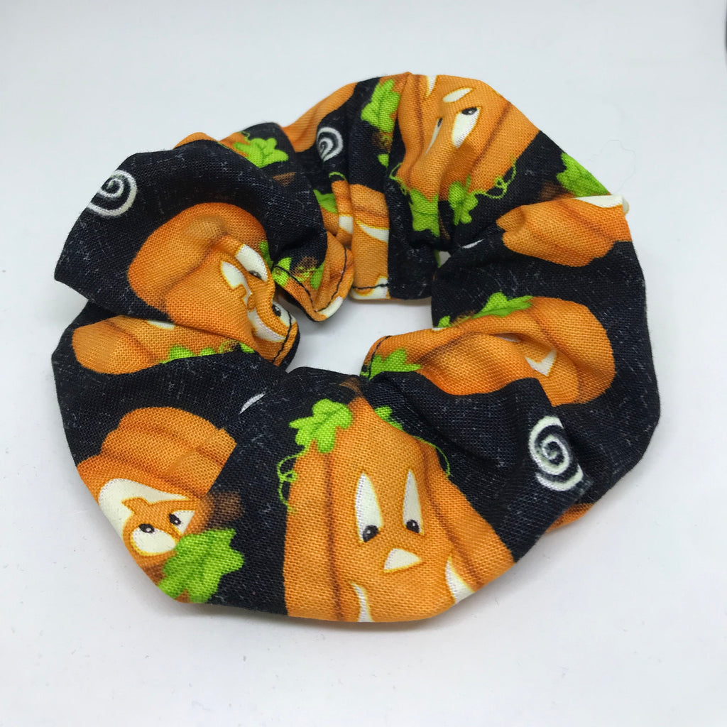 Pumpkin Scrunchie - Halloween Scrunchies