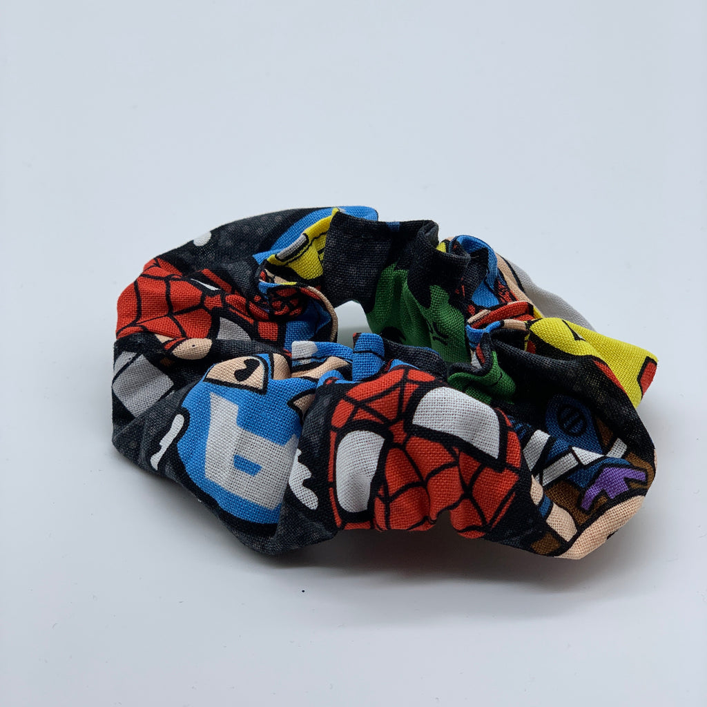 Avengers Scrunchie - Scrunchies - Thor, Iron Man, Capatain America Scrunchie
