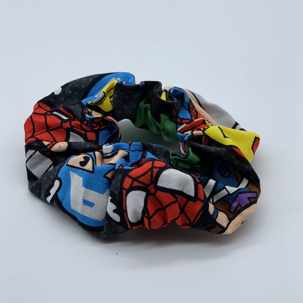 Avengers Scrunchie - Scrunchies - Thor, Iron Man, Capatain America Scrunchie