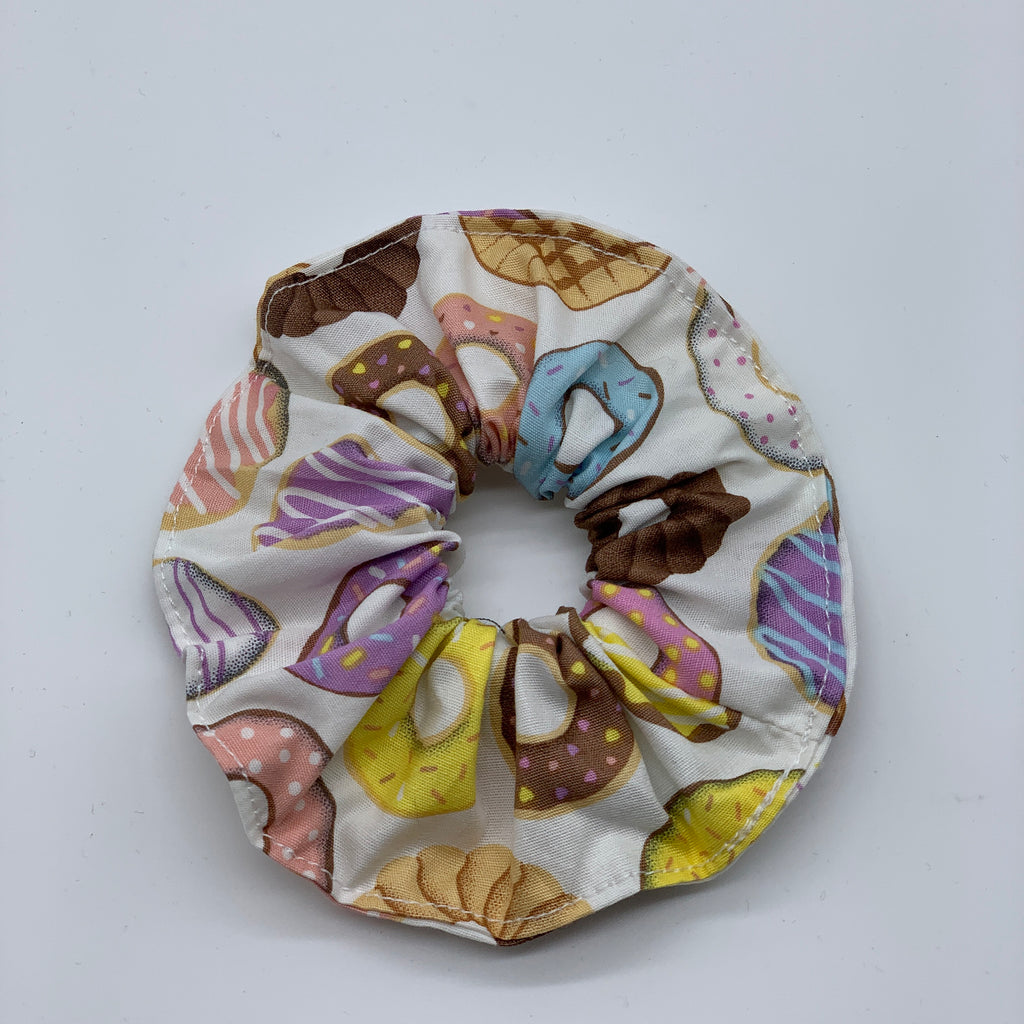 Donuts Scrunchie - Food Scrunchies - Scrunchie - 90s Fashion Scrunchie