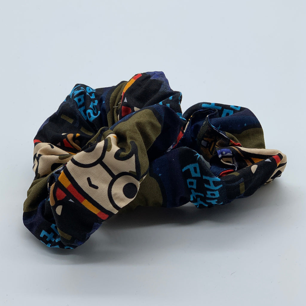Navy Harry Potter Scrunchie - Navy Scrunchies