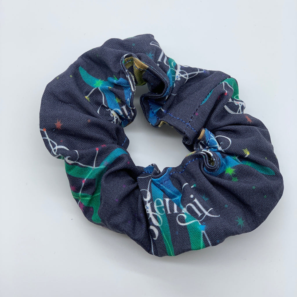 Gemini Scrunchie - Horoscope Scrunchies - Zodiac Star Sign Scrunchie