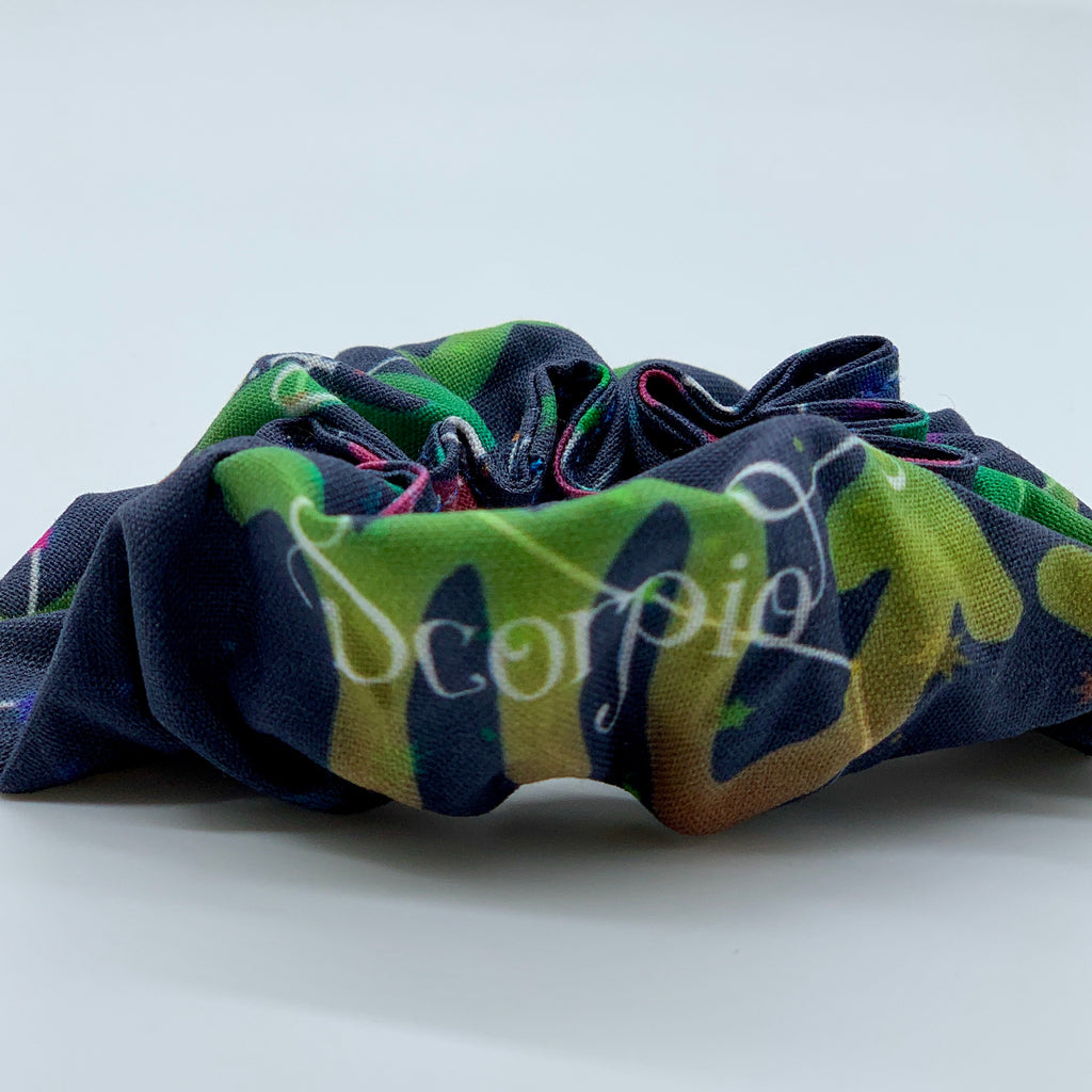 Scorpio Scrunchie - Horoscope Scrunchies - Zodiac Star Sign Scrunchie