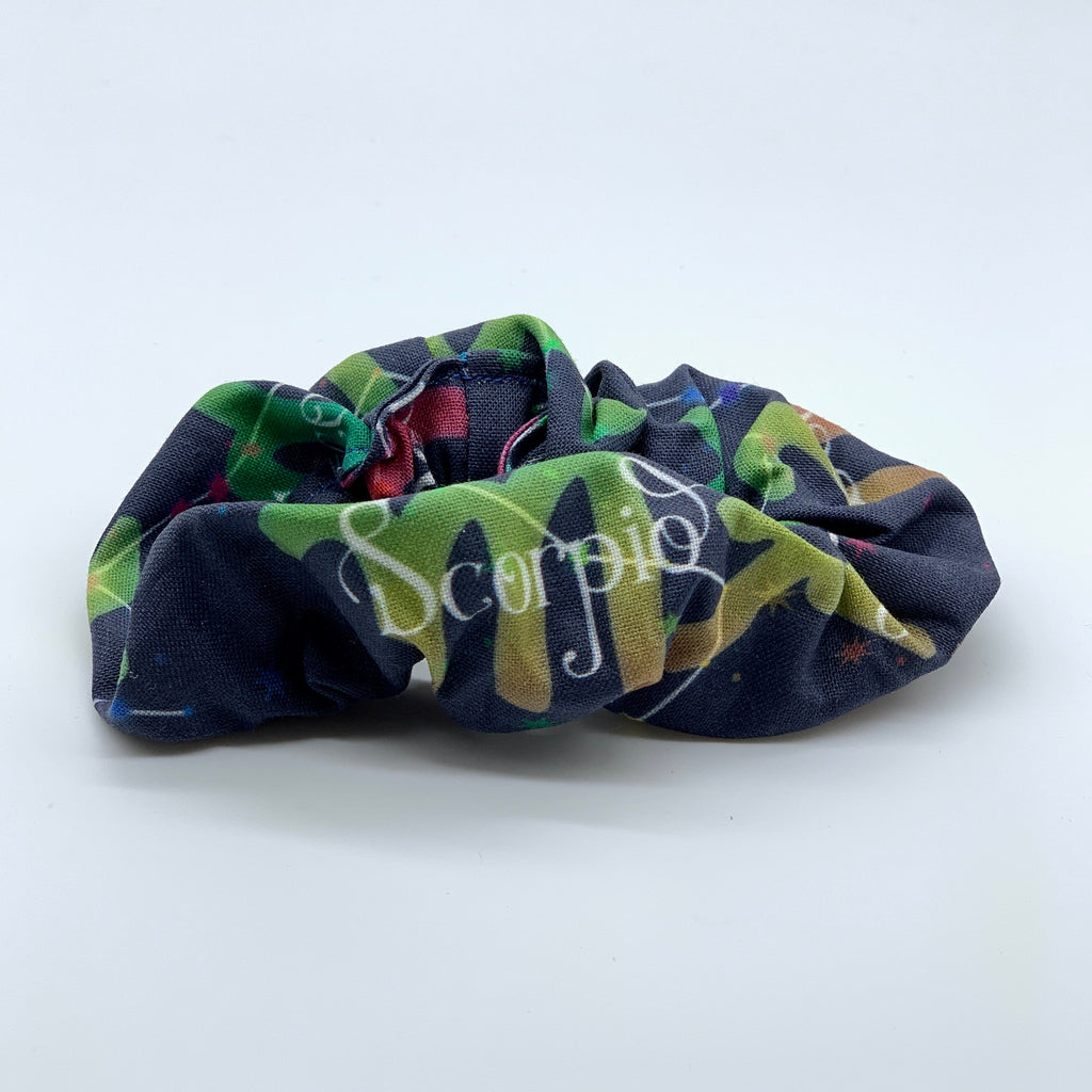 Scorpio Scrunchie - Horoscope Scrunchies - Zodiac Star Sign Scrunchie
