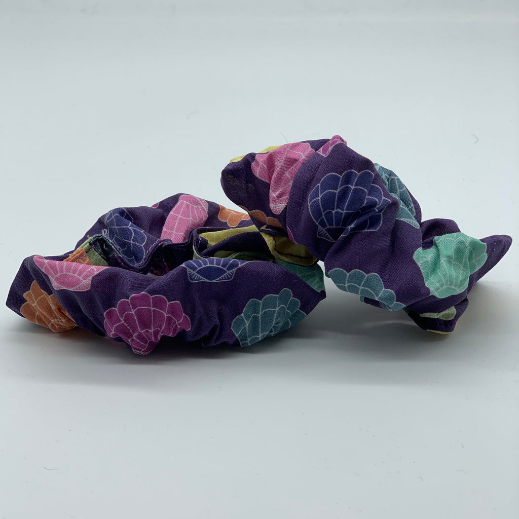 Sea Shell Scrunchie - Mermaid Scrunchies - 90s Fashion Scrunchie