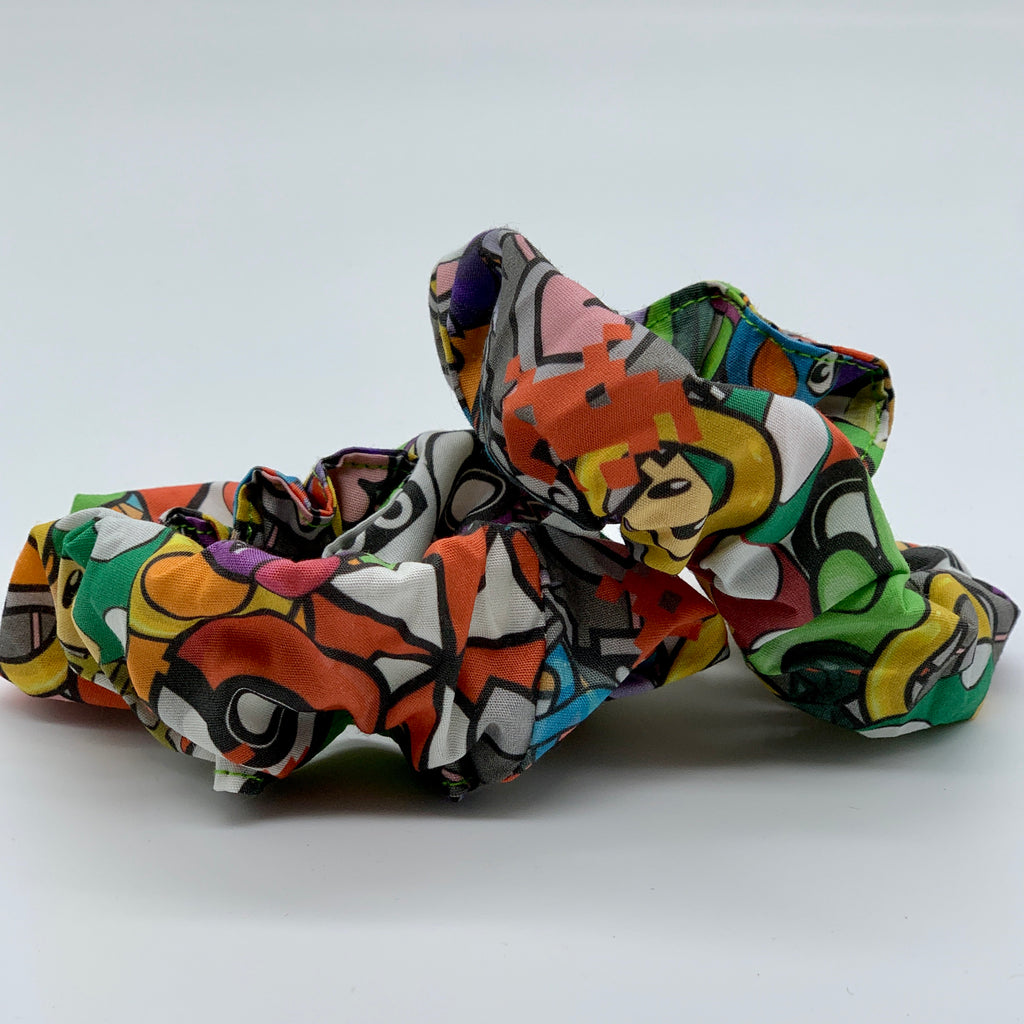 Mario Mushroom Scrunchie - Gamer Scrunchies - Pokemon Scrunchie