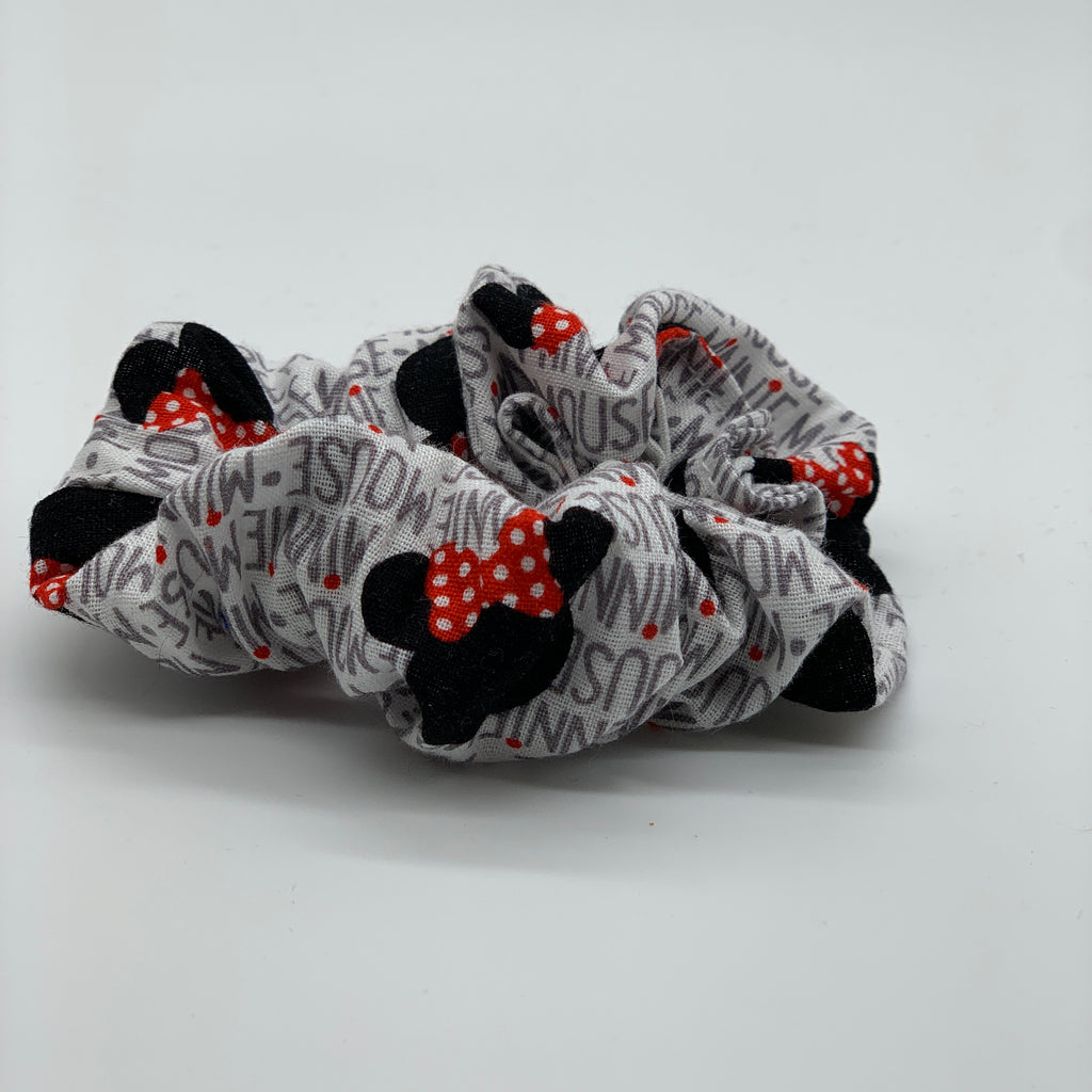 Minnie Mouse Scrunchies - 90s Fashion Scrunchie