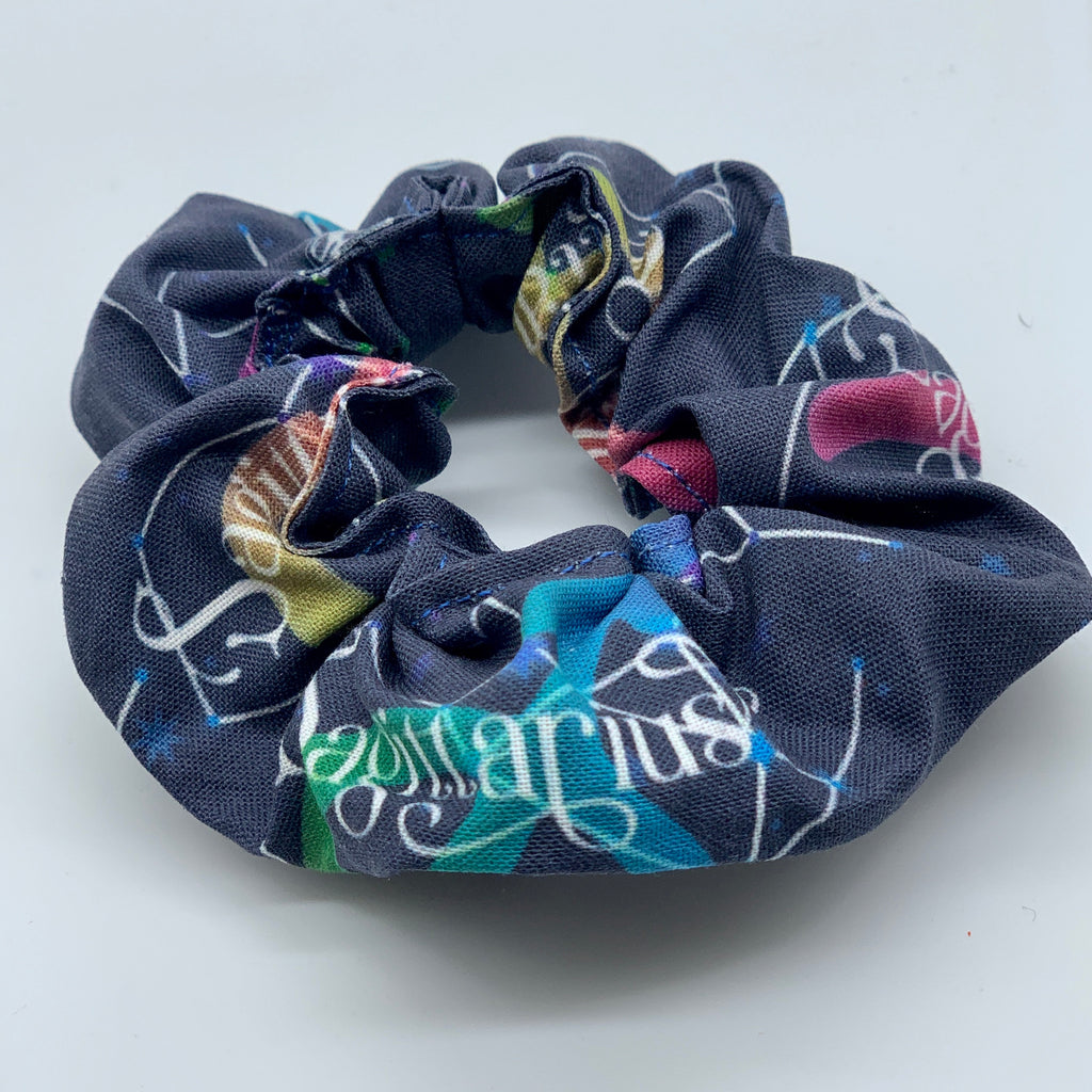 Sagittarius Scrunchie - Horoscope Scrunchies - Zodiac Star Sign Scrunchie