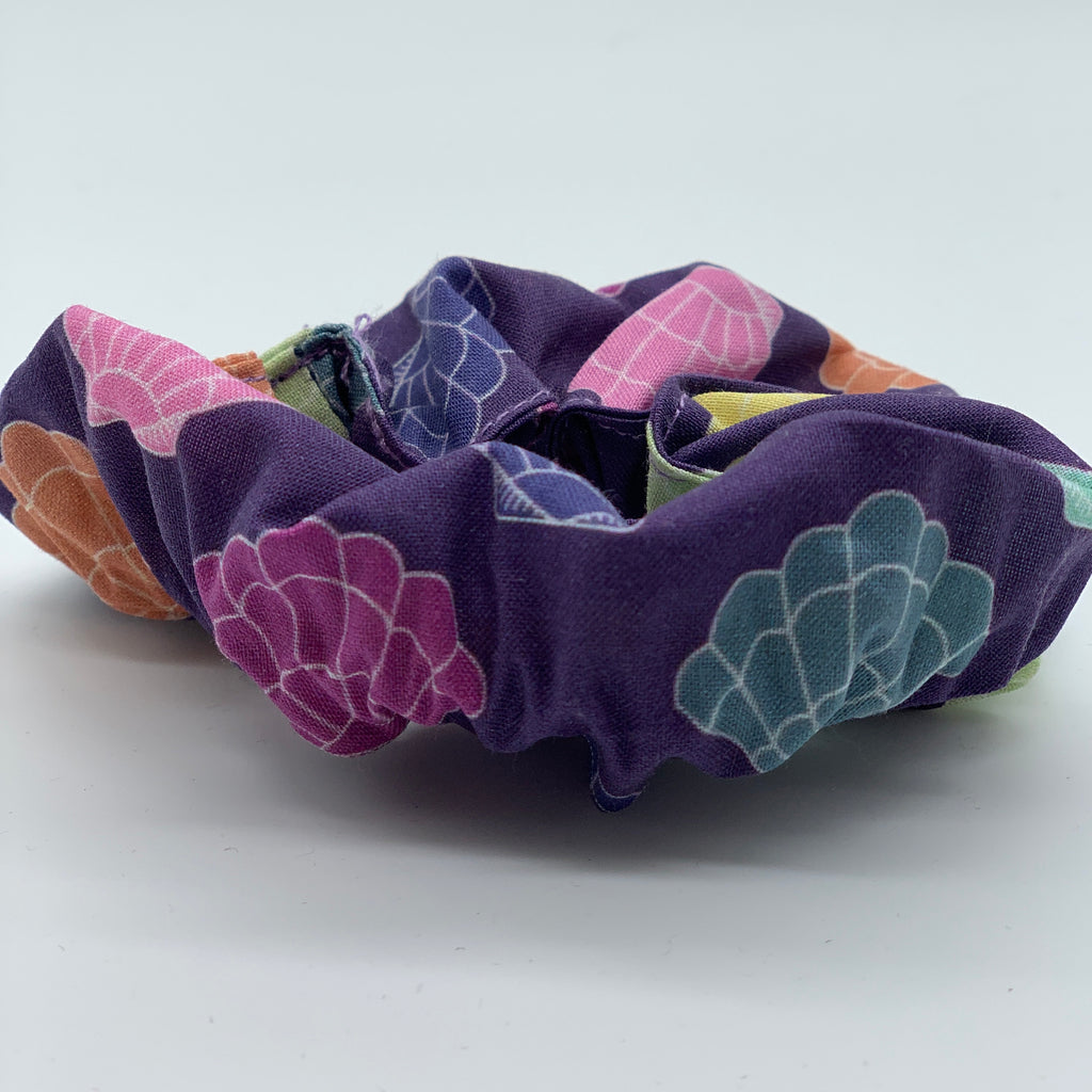 Sea Shell Scrunchie - Mermaid Scrunchies - 90s Fashion Scrunchie