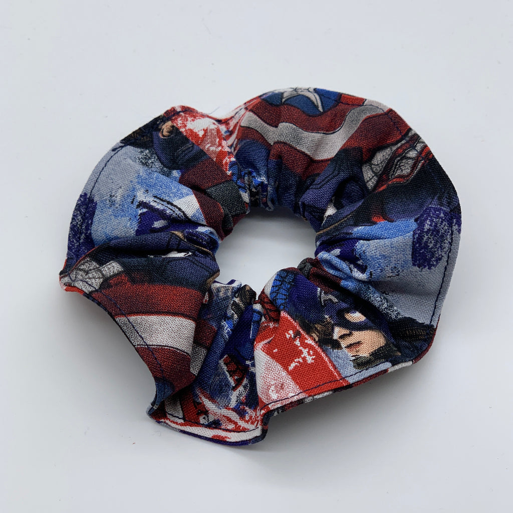 Captain America Scrunchie - Avengers Scrunchies