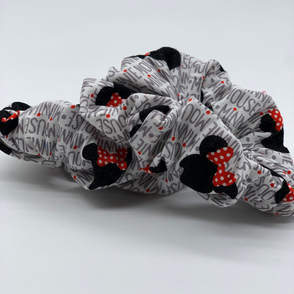 Minnie Mouse Scrunchies - 90s Fashion Scrunchie