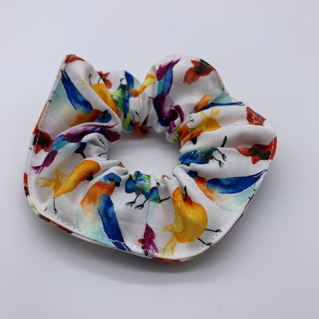 Bird Scrunchie - Sparrow Scrunchies - Robin  Scrunchie