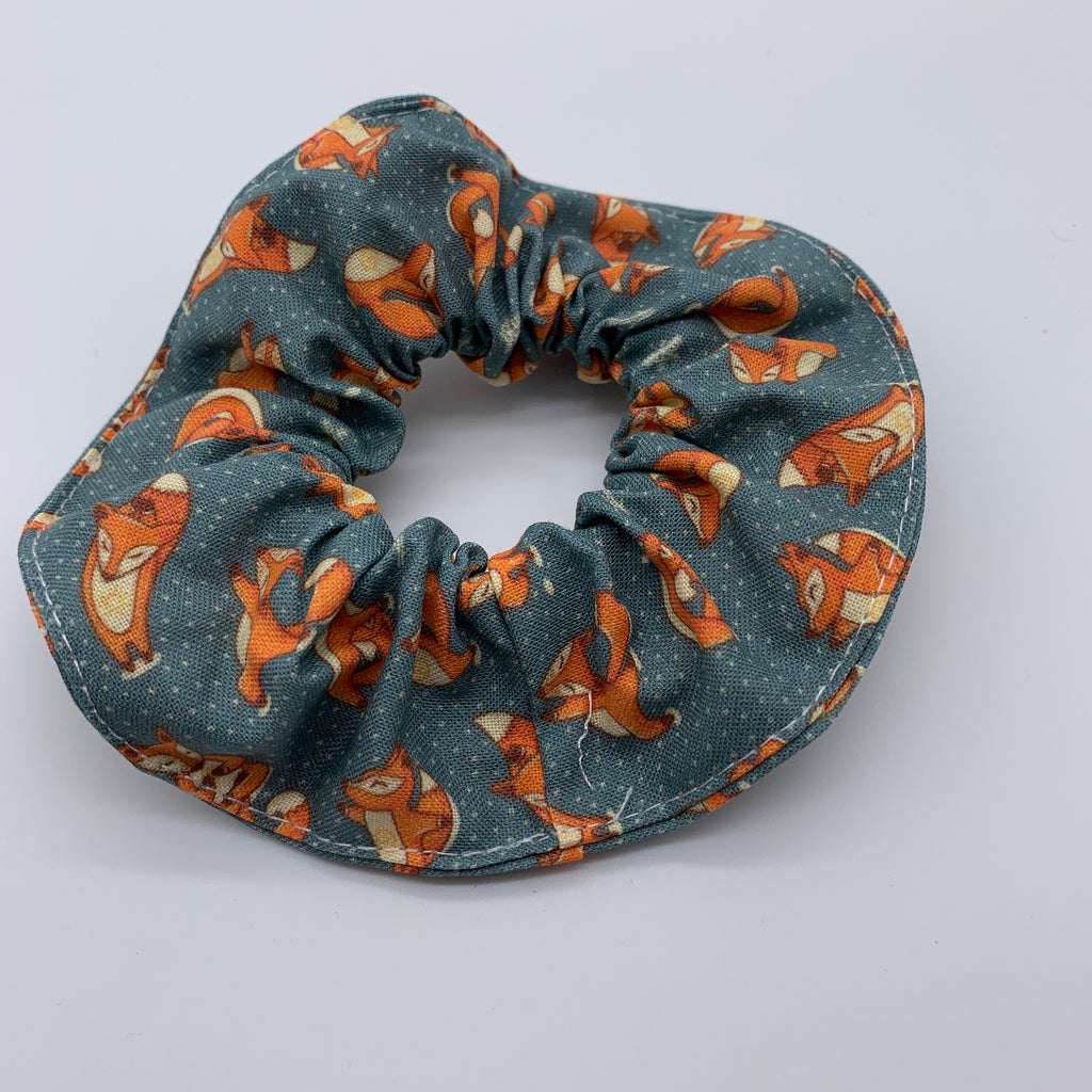 Yoga Foxes Scrunchie - Fox Scrunchies - Yoga Scrunchie