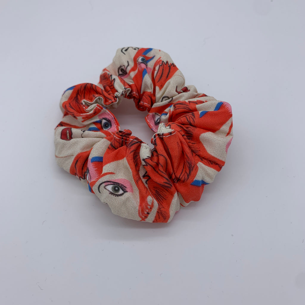 David Bowie Scrunchie - Ziggy Stardust Scrunchies