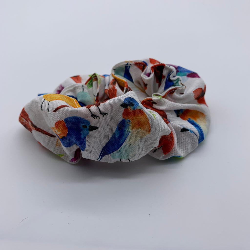 Bird Scrunchie - Sparrow Scrunchies - Robin  Scrunchie