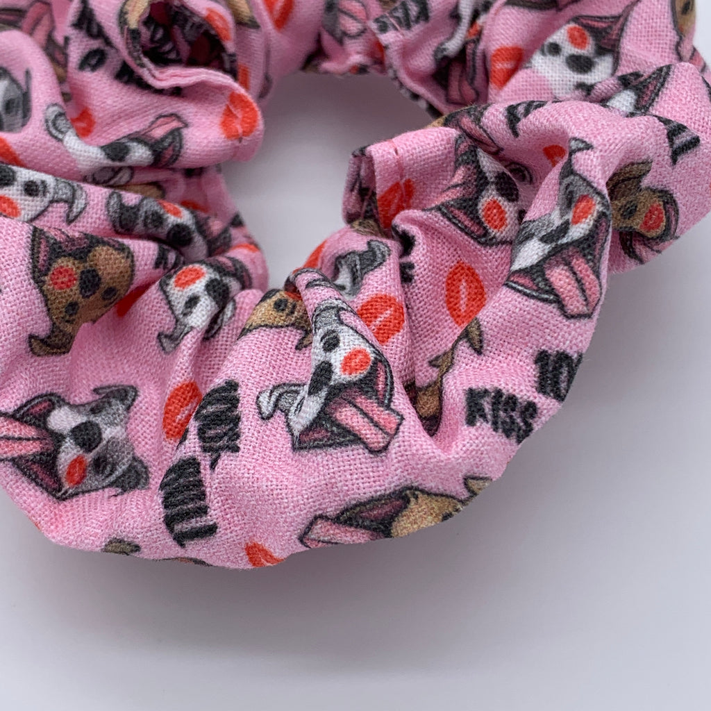 100% Kiss A Bull - Pitbull Scrunchie - Staffy Scrunchie