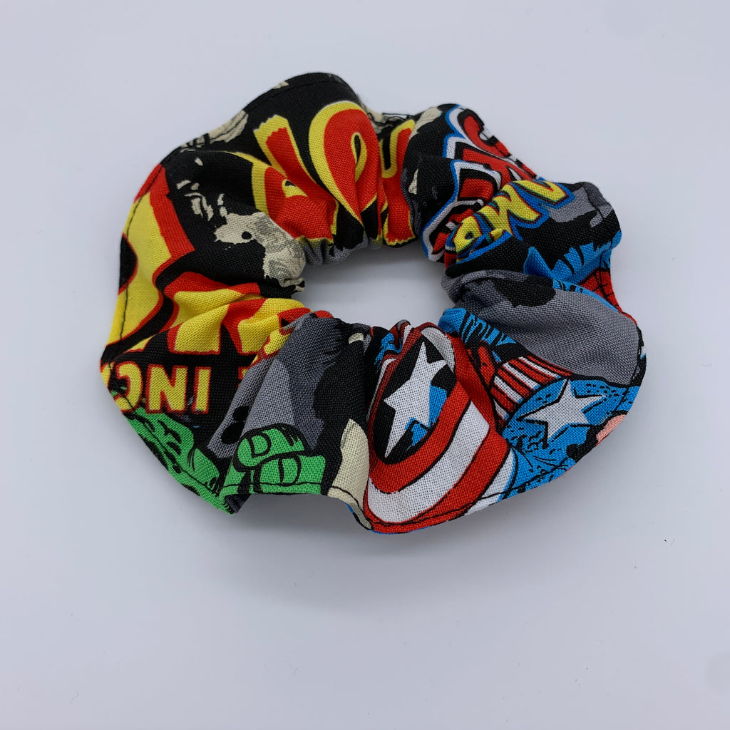 Avengers Scrunchie - Thor, Iron Man, Capatain America Scrunchie