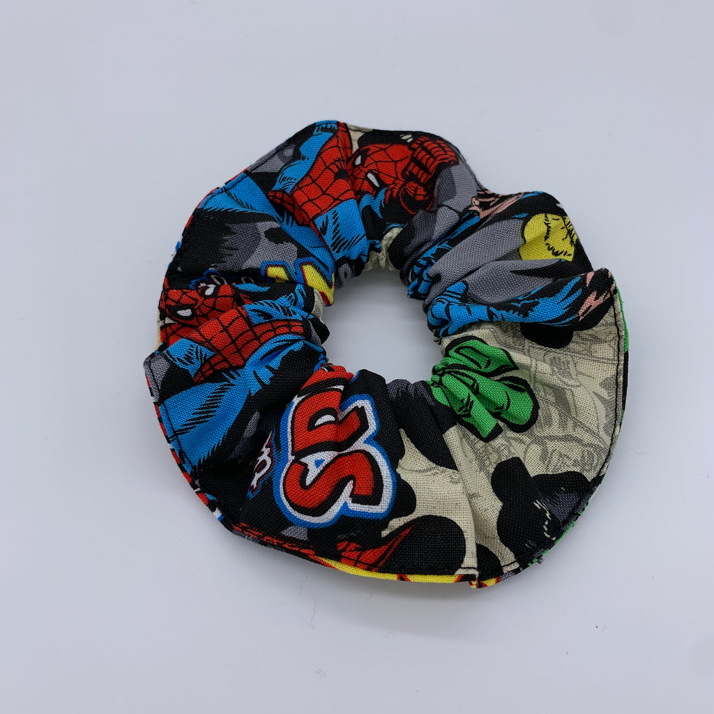 Avengers Scrunchie - Thor, Iron Man, Capatain America Scrunchie