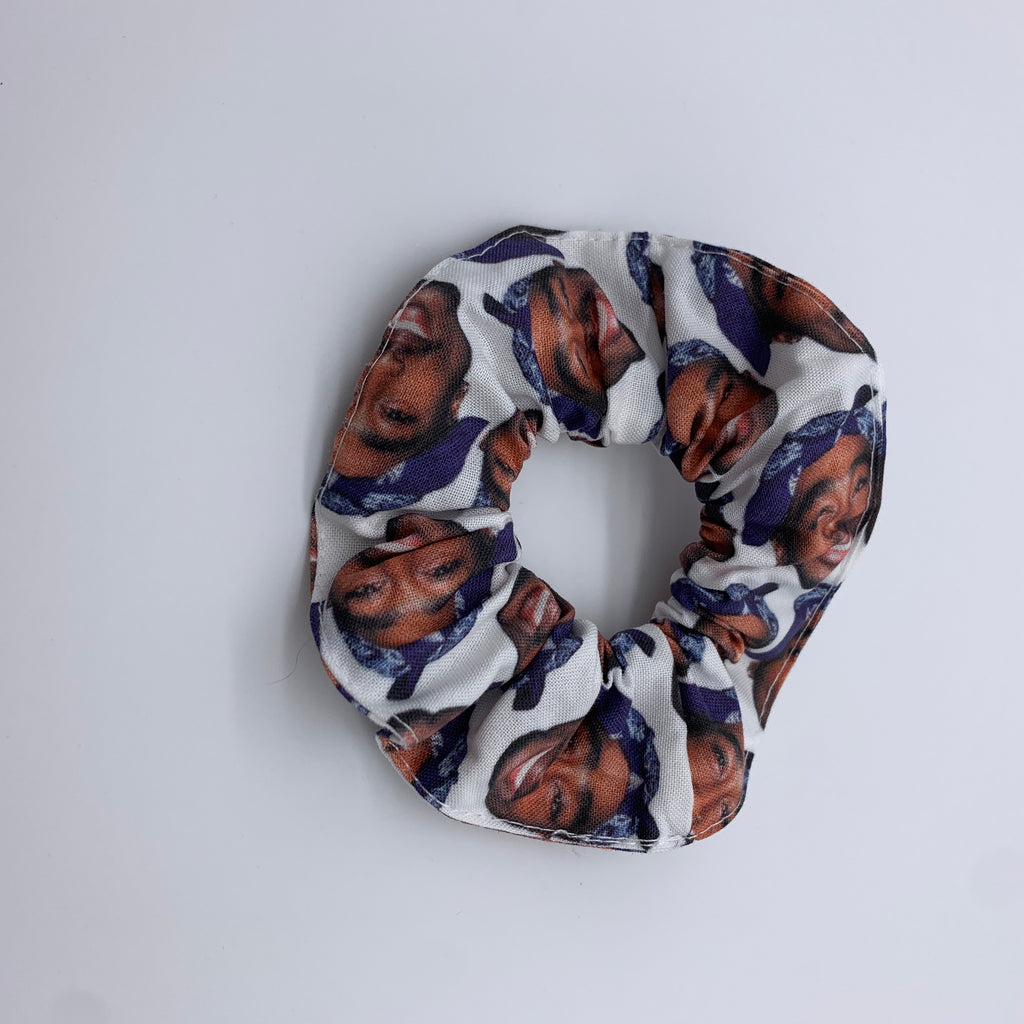 TuPac Scrunchie - 2Pac Tupac Shakur Scrunchies - 90s Fashion Scrunchie