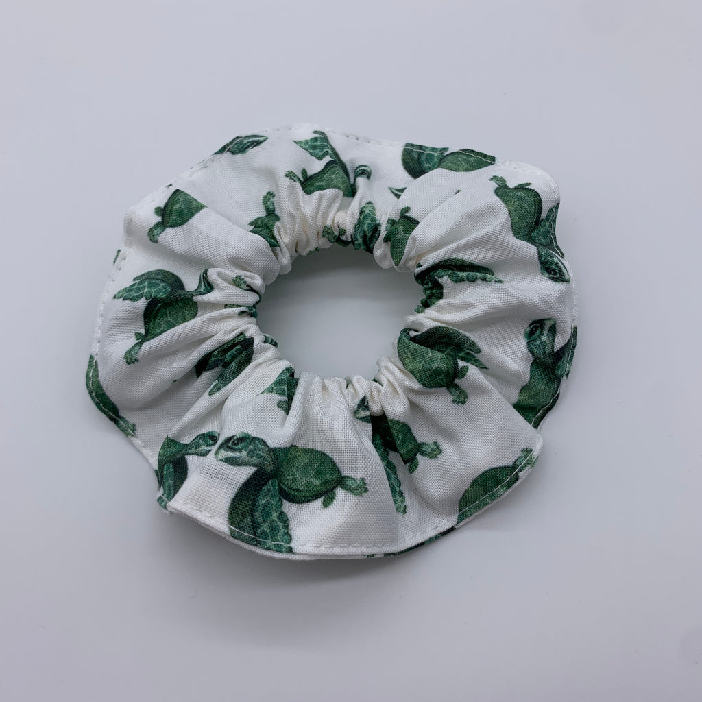 Sea Turtle Scrunchie - 1990s Inspired Fashion Scrunchie