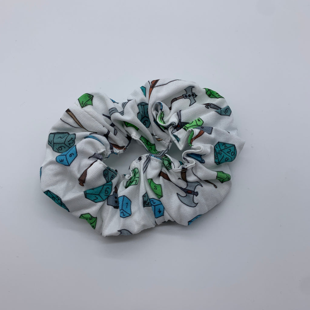 Dungeons And Dragons Scrunchie - D & D Scrunchie