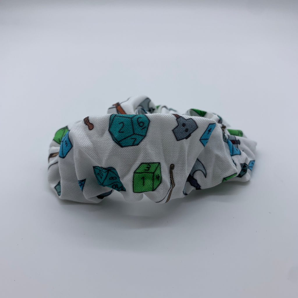 Dungeons And Dragons Scrunchie - D & D Scrunchie